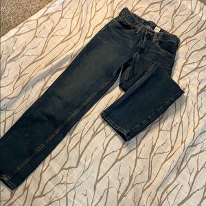 Boys 14 slim adjustable waistband blue jeans